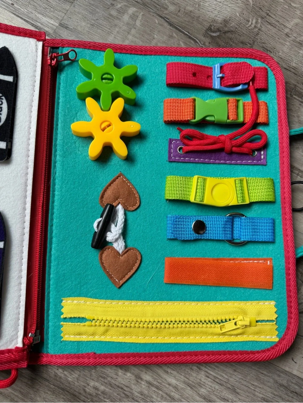 Kids Montessori Sensory Busy Book